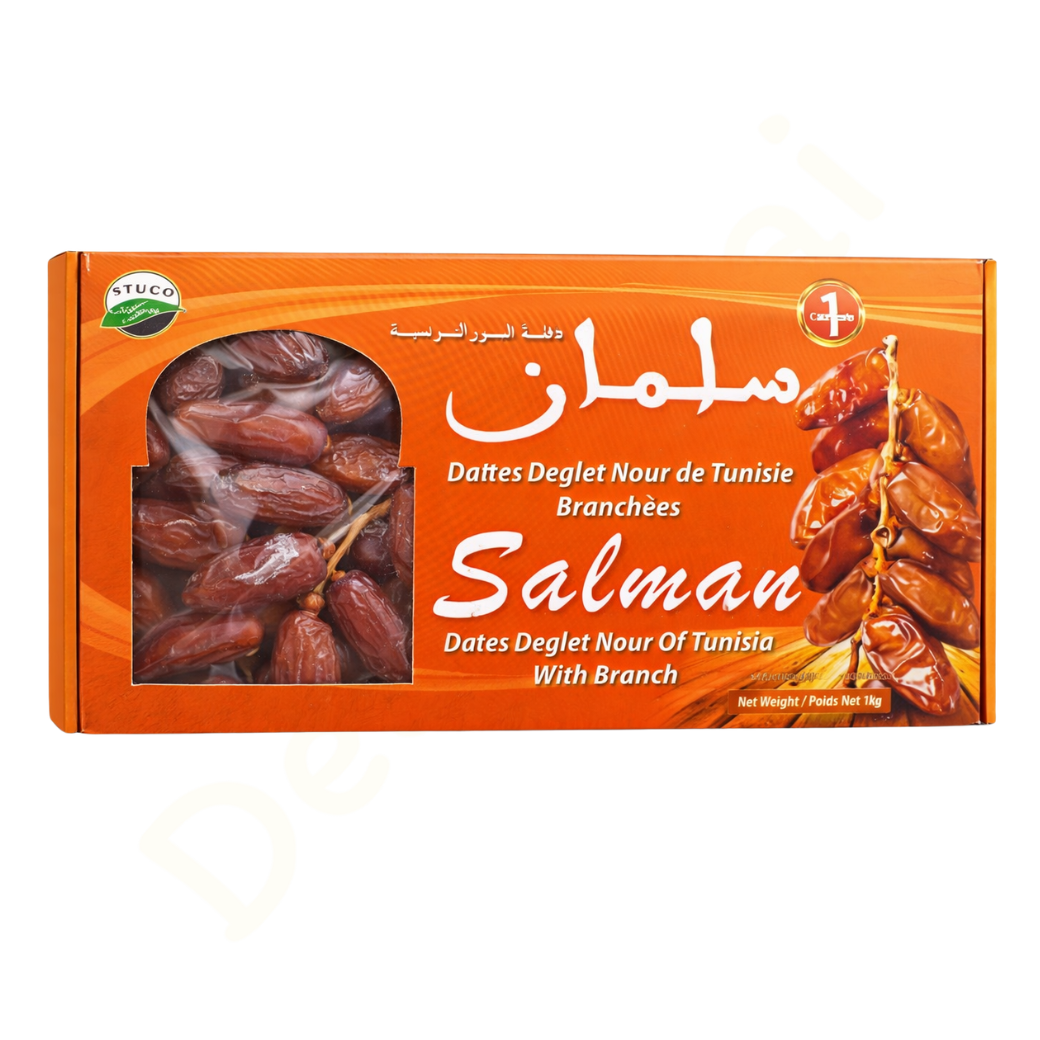 Salman Dates Deglet Nour of Tunisia – 1kg