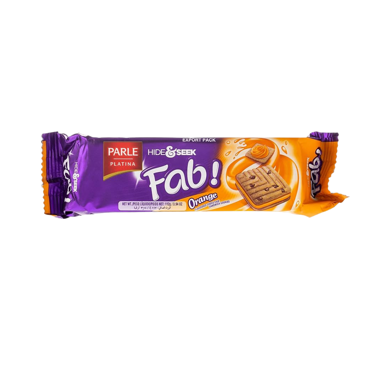 Parle Hide and Seek Fab Orange – 112g