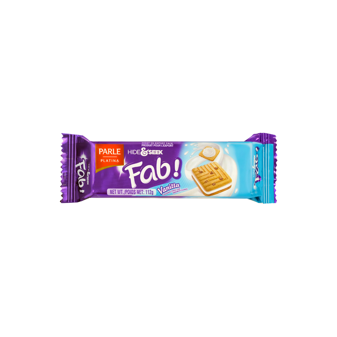 Parle Hide and Seek Fab Vanilla – 112g
