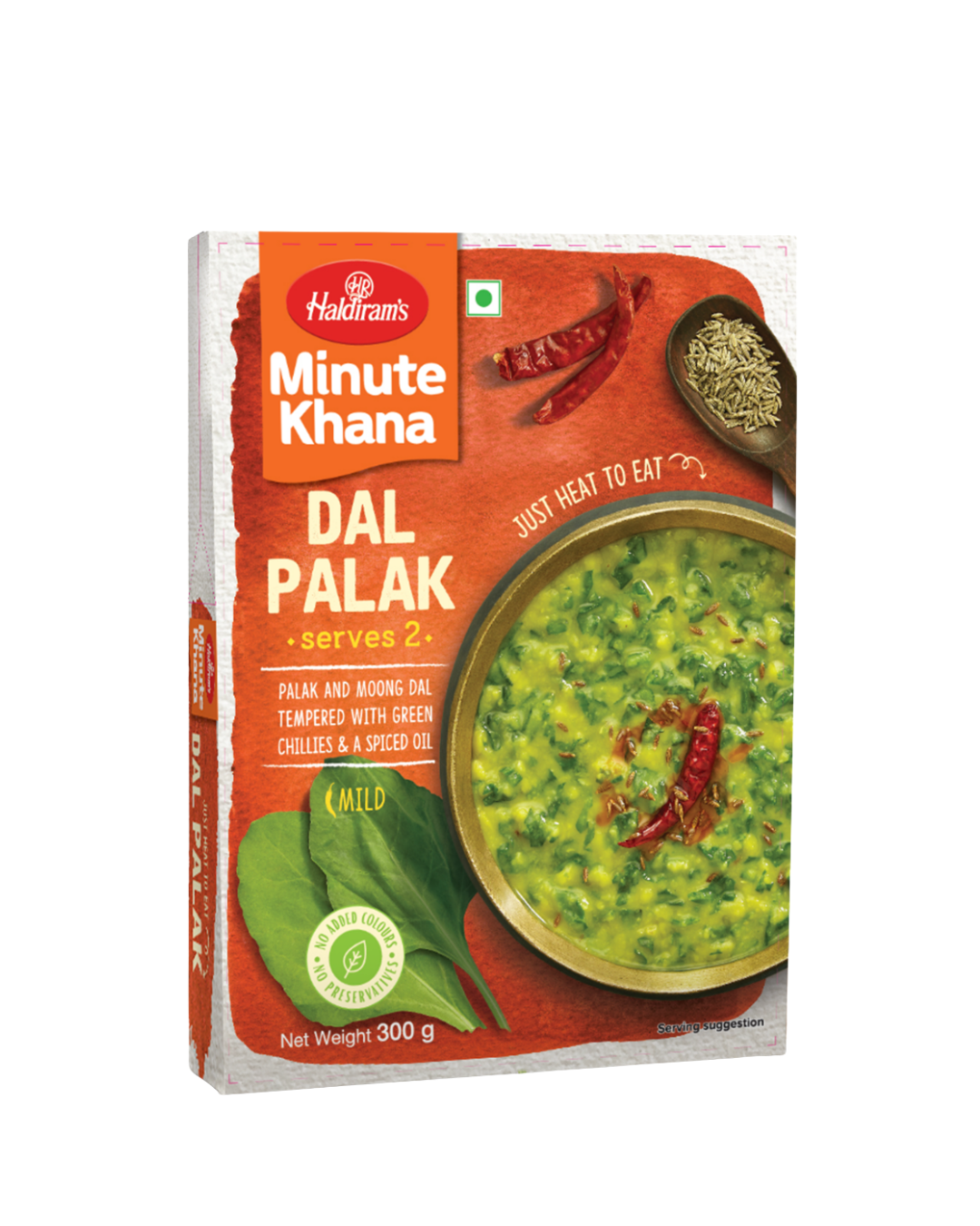 Haldiram's Minute Khana Dal Palak – 300 g