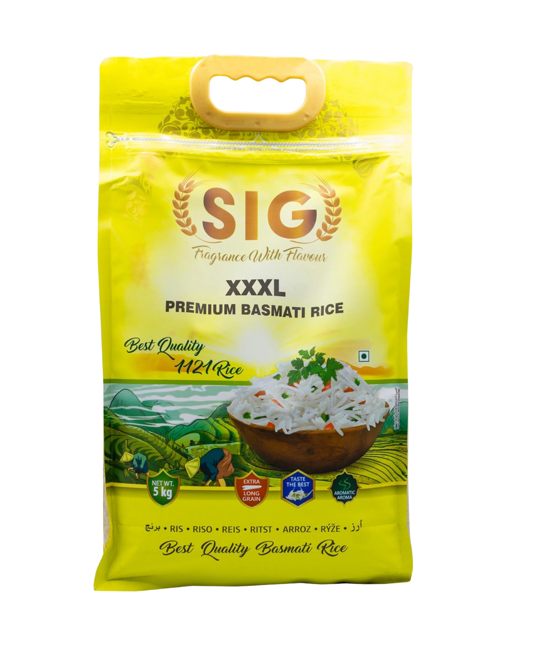 SIG XXXL Premium Basmati Rice – 5kg