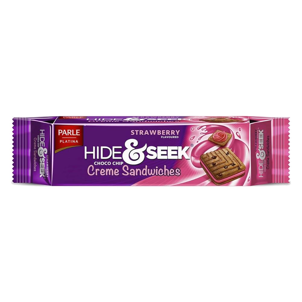 Parle Hide and Seek Fab Strawberry – 112g