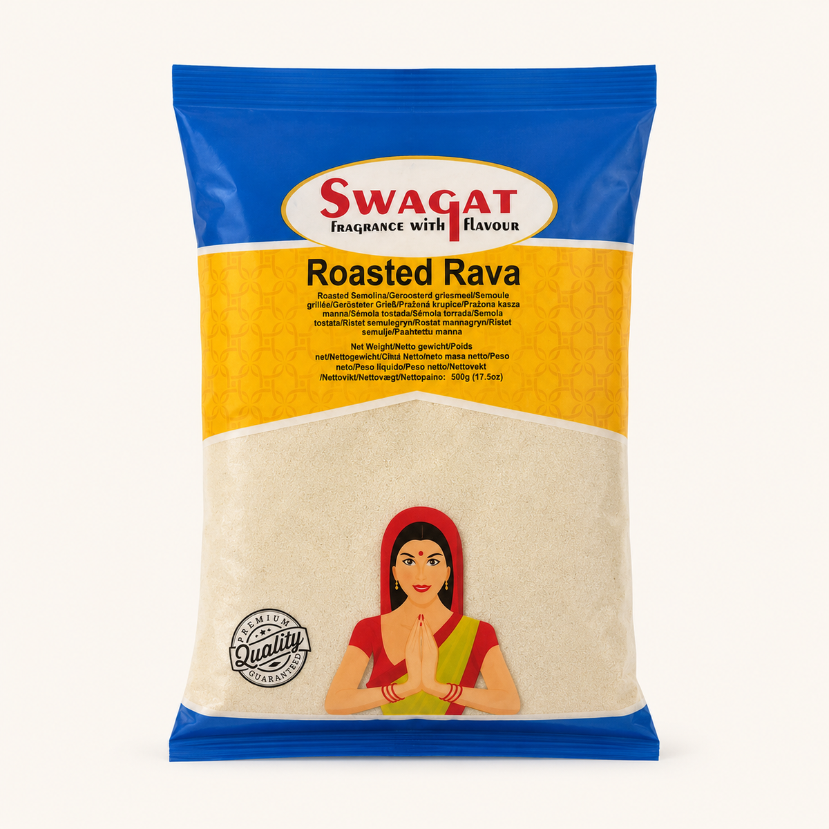 Swagat Roasted Rava 500 g – roasted semolina