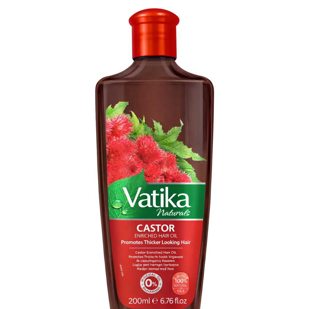Vatika Naturals ricinový vlasový olej – 200ml