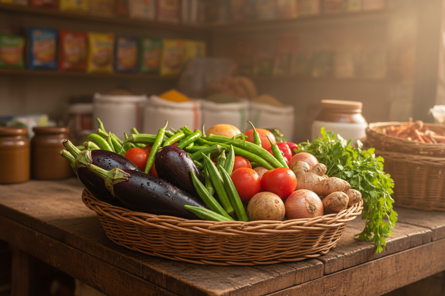 Fresh Vegetables (Always Check Availability)
