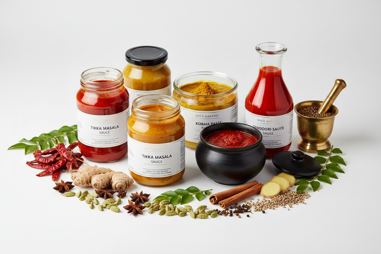 Sauce and Curry pastes