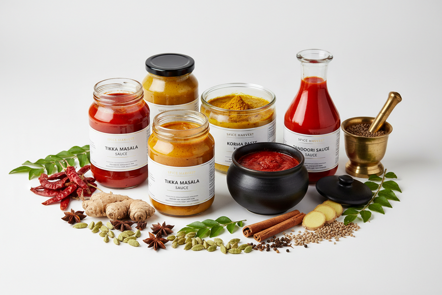 Sauce and Curry pastes