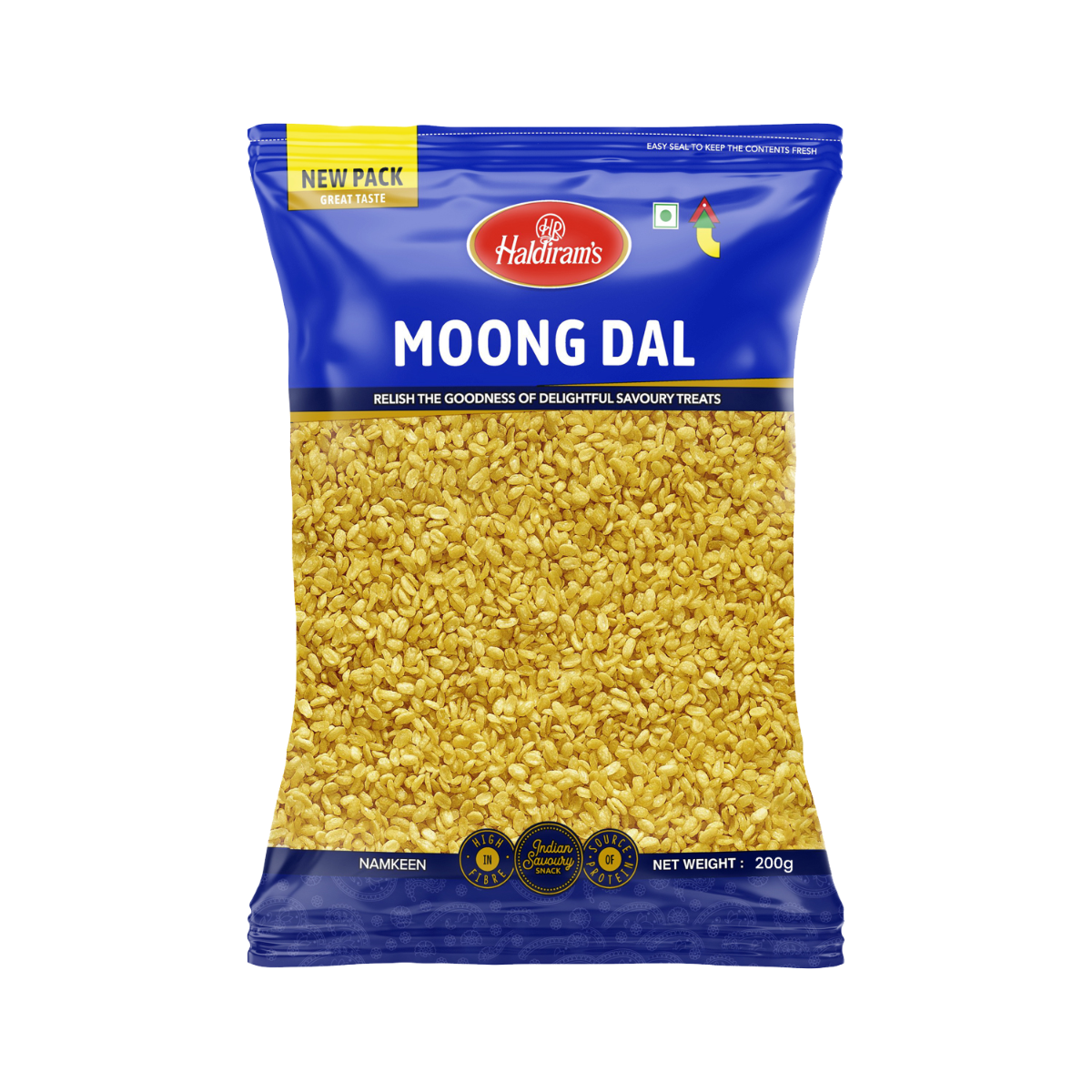 Haldiram’s Masala Moong Dal – 200g (Spiced Split Moong Beans)