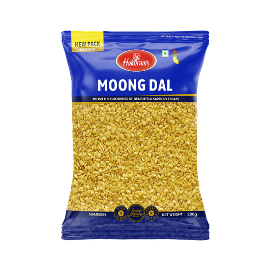 Haldiram’s Masala Moong Dal – 200g (Spiced Split Moong Beans)