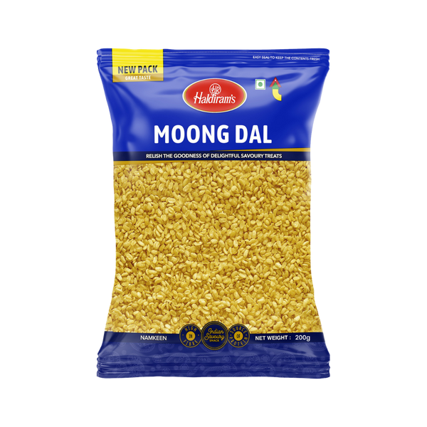 Haldiram’s Masala Moong Dal – 200g (Spiced Split Moong Beans)