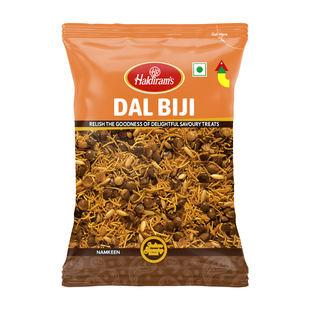 Haldiram’s Dal Biji – 200g (Crispy Lentil Namkeen)