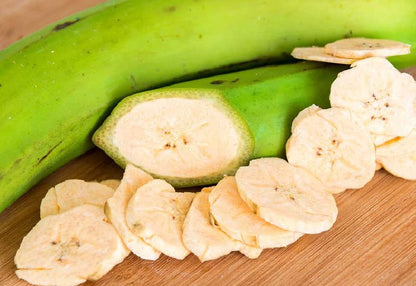 Fresh Green Plantains - 100g