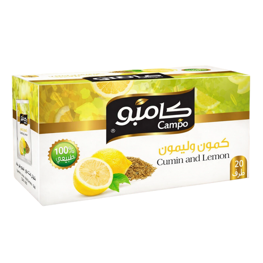 Campo Cumin & Lemon Herbal Tea – 20 Tea Bags