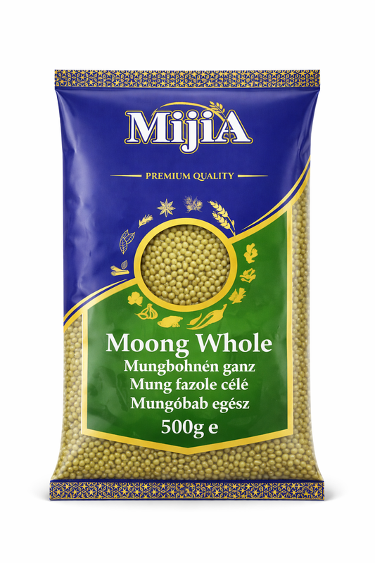 Mijia Moong Whole (Whole Green Gram) – 2kg/500g