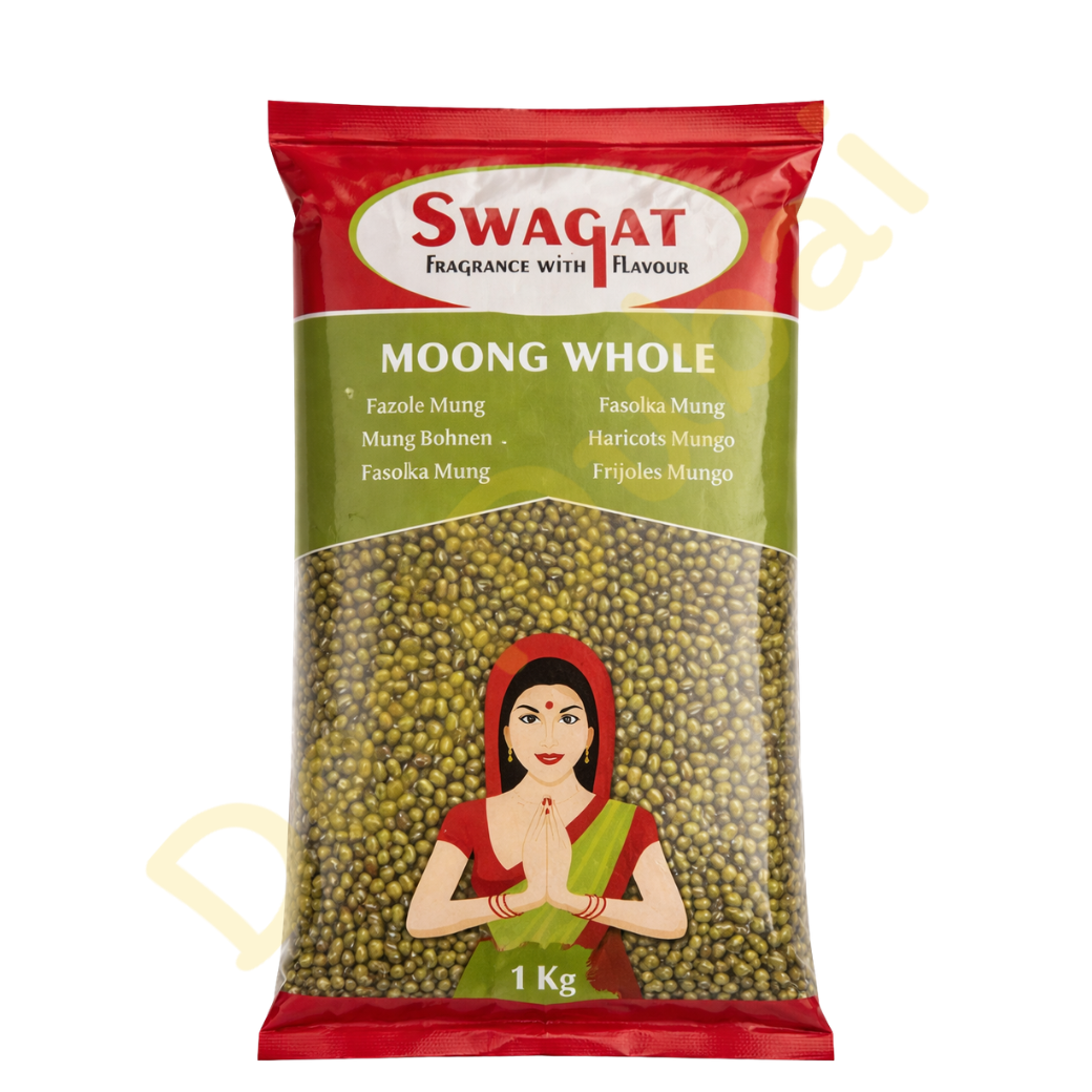 Swagat Mungo fazole celá (celá zelená čočka) – 500 g, 1 kg, 2 kg