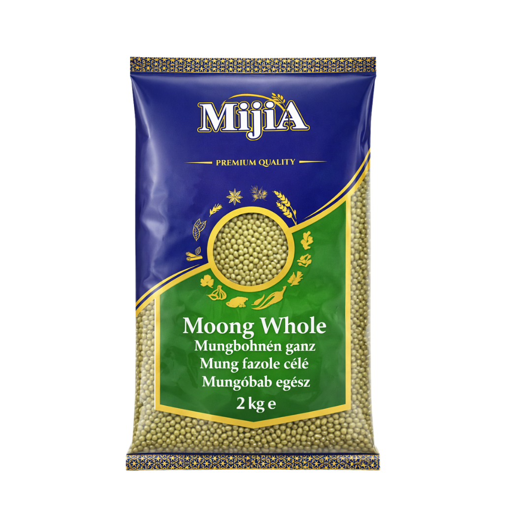 Mijia Moong Whole (Whole Green Gram) – 2kg/500g