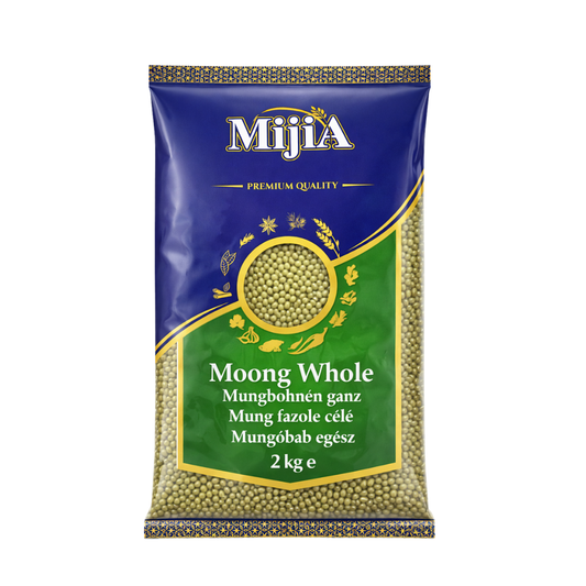 Mijia Moong Whole (Whole Green Gram) – 2kg/500g