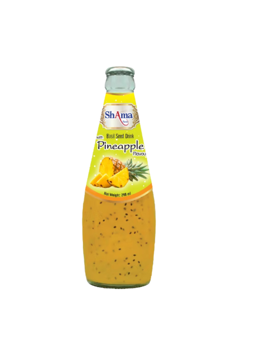 ShAma Plus Basil Seed Drink – Pineapple Flavour – 290ml