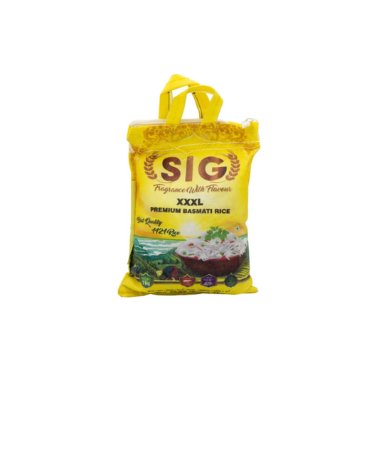 SIG XXXL Premium Basmati Rice – 1kg