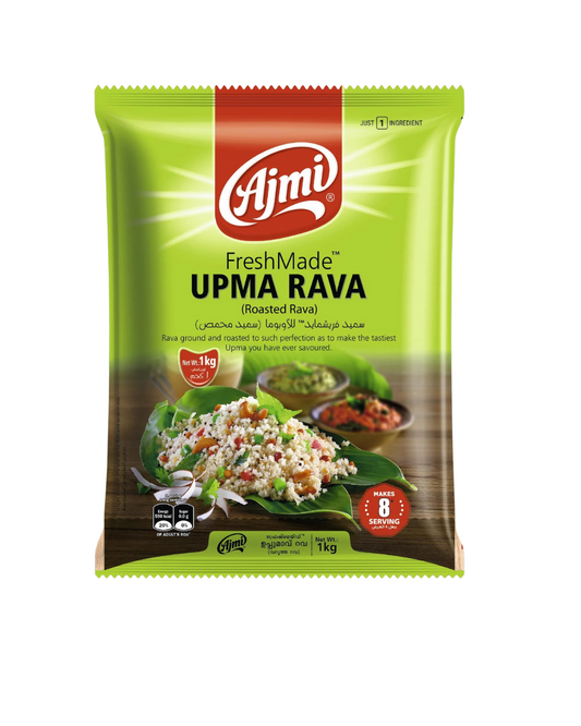 Ajmi FreshMade Upma Rava (Roasted Rava) - 1Kg