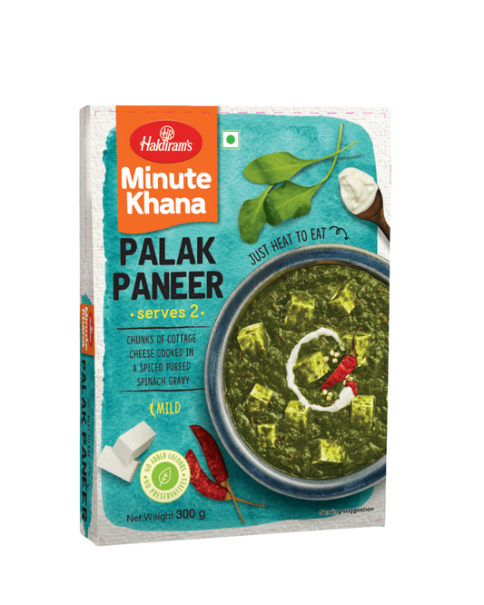 Haldiram’s Minute Khana Palak Paneer – 300g