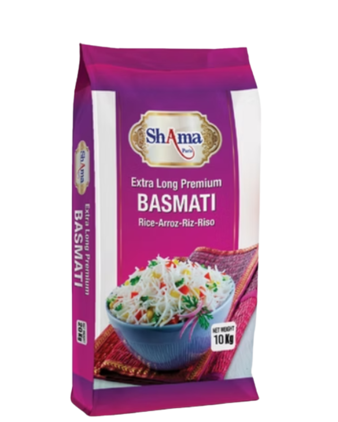 Shama Extra Long Premium Basmati Rice – 10kg