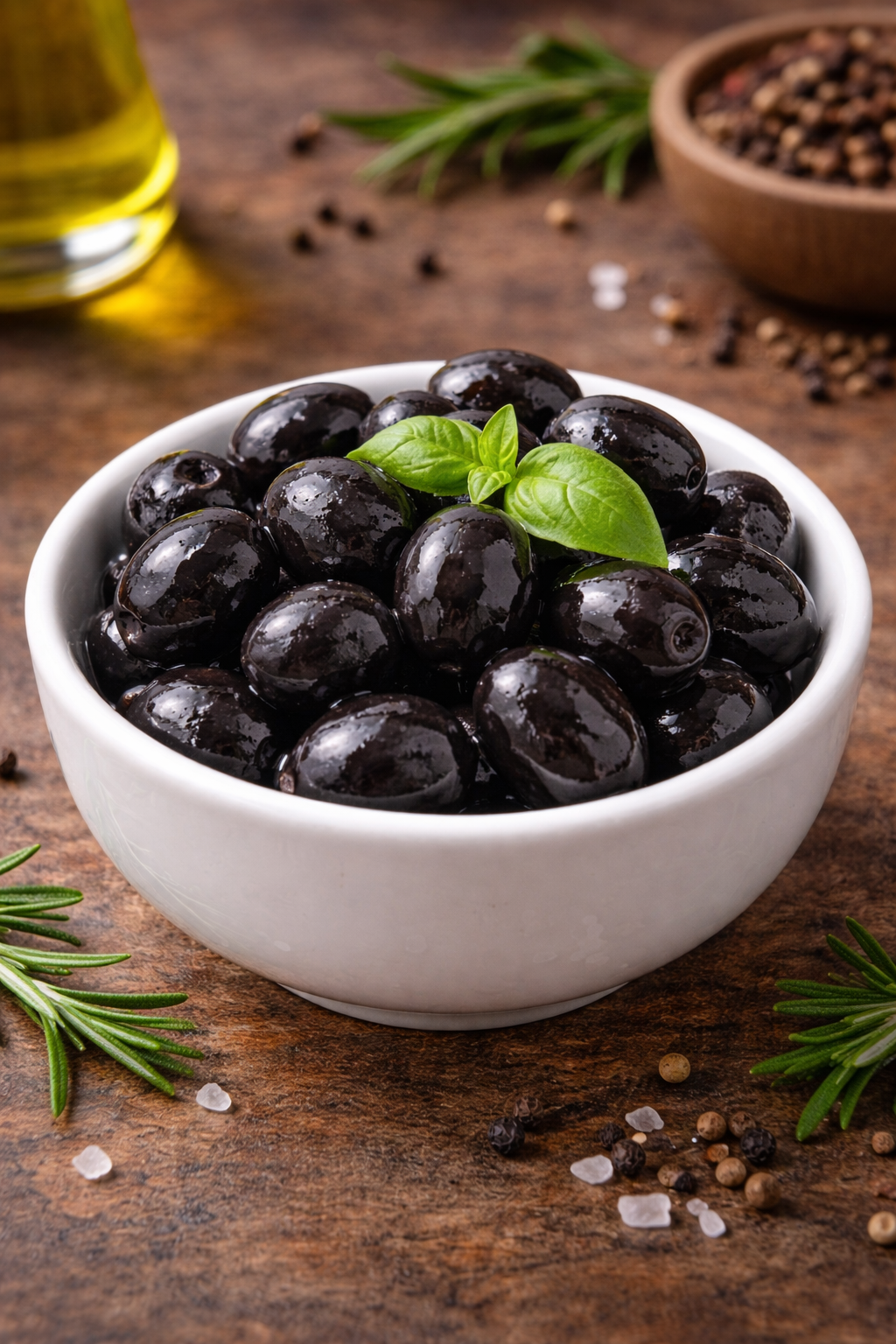 American Gourmet Black Olives Whole - 360g