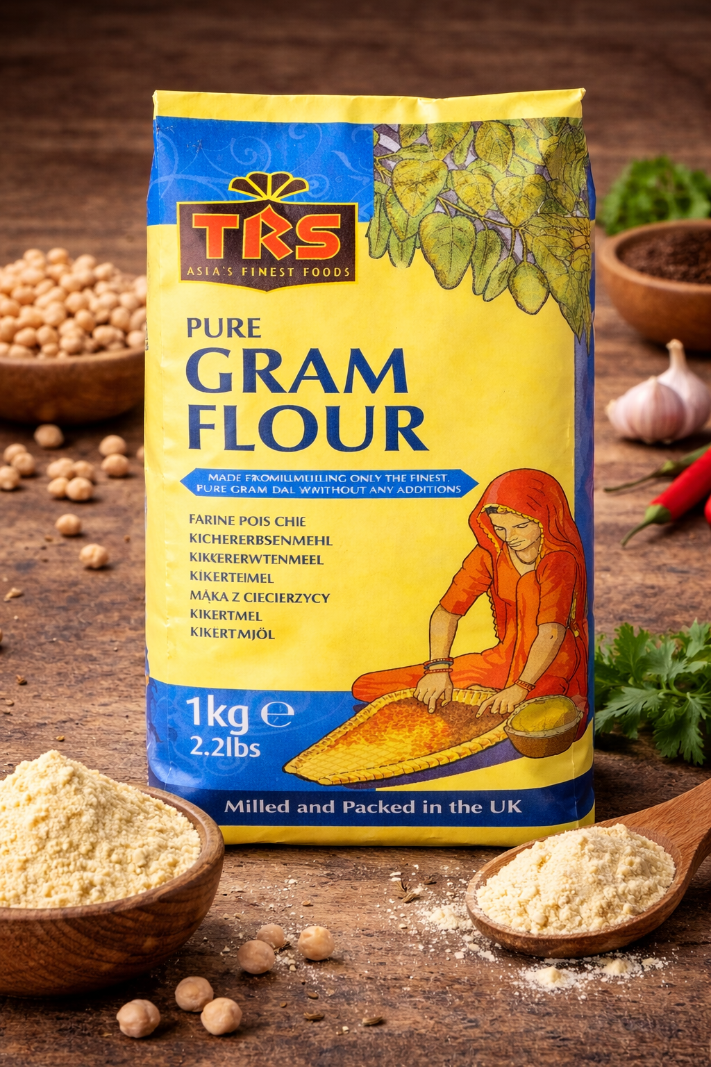 TRS Gram Flour (Besan) - 1 kg
