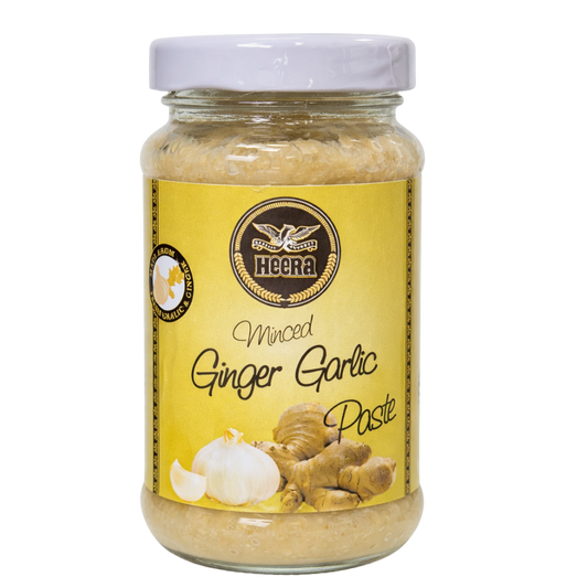 Heera Minced Ginger Garlic Paste - 210 g