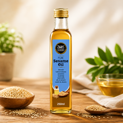 Heera Pure Sesame Oil – Premium Quality Cooking Oil (250ml)