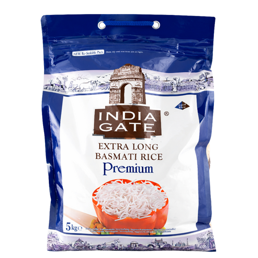India Gate rýže Basmati Extra dlouhá - 5kg