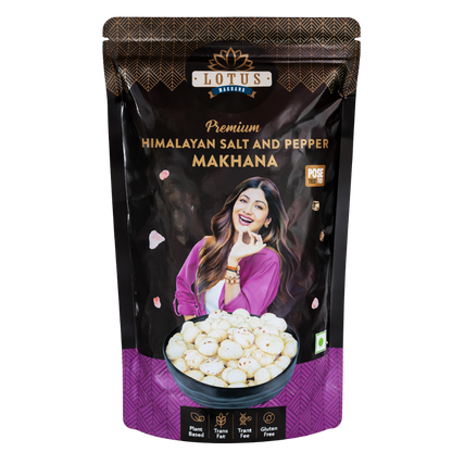 Lotus Himalayan Salt & Pepper Makhana 55g