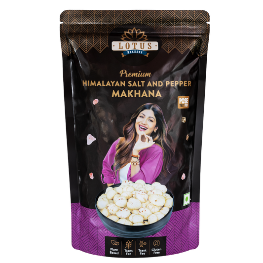 Lotus Himalayan Salt & Pepper Makhana 55g