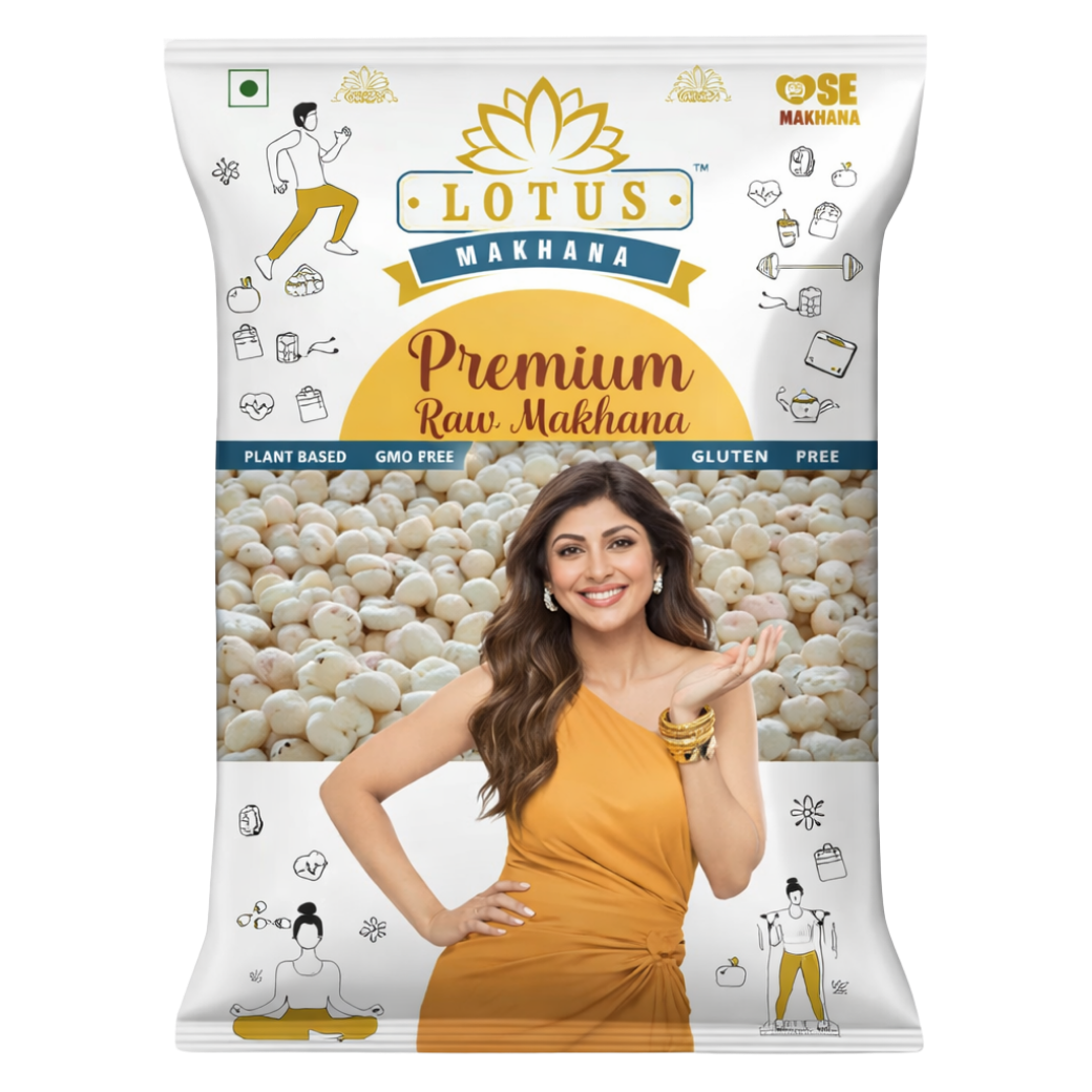 Lotus Premium Raw Makhana (Liči ořechy) - 100g