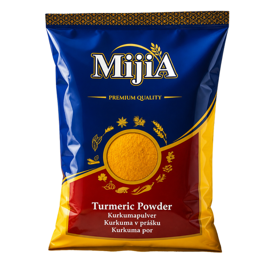 Mijia Turmeric Powder haldi powder available in Indian grocery store Prague Czech Republic