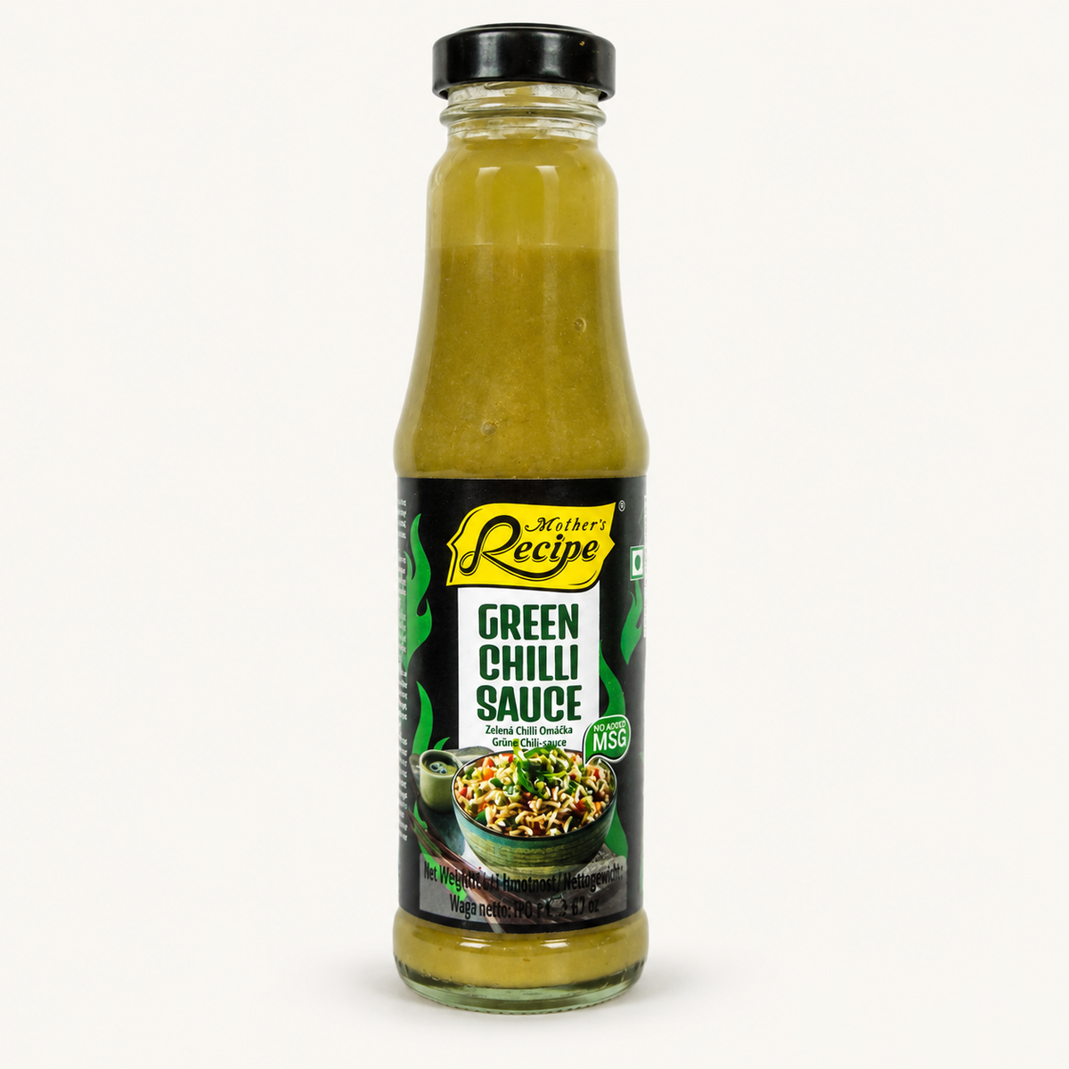 Mother's Recipe Green Chilli Sauce bottle