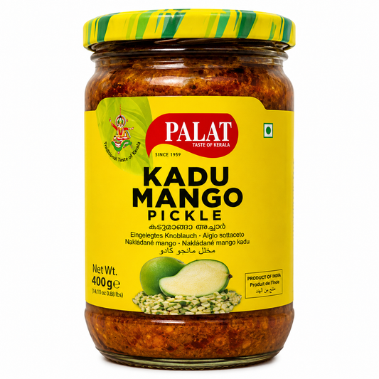 Palat Kadu Mango Pickle 400g | Traditional Kerala Mango Pickle | Desi Dubai