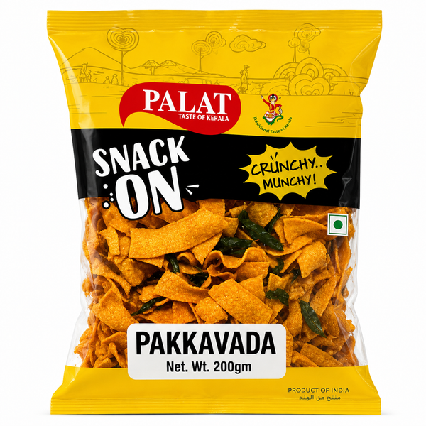 Palat Pakkavada 200g – Authentic Kerala Crispy Snack available at Desi Dubai Prague