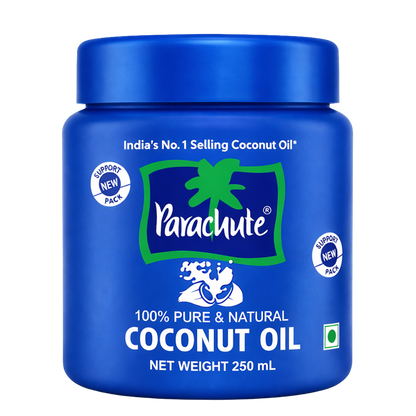 Parachute 100% Pure Natural Coconut Oil – 250ml / 500ml