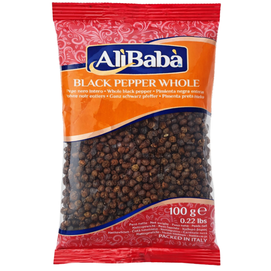 AliBaba Black Pepper Whole – 100g