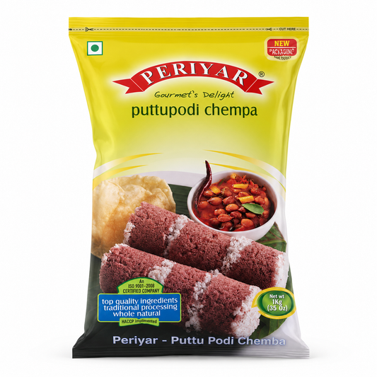 Periyar Chemba Puttu Podi 1 kg – red rice flour for Kerala puttu