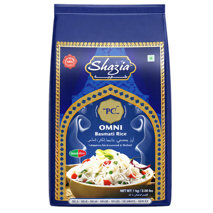 Shazia OMNI Basmati Rice – 1kg & 5kg