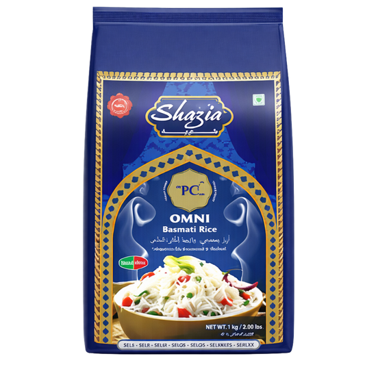 Shazia OMNI rýže Basmati – 1kg a 5kg