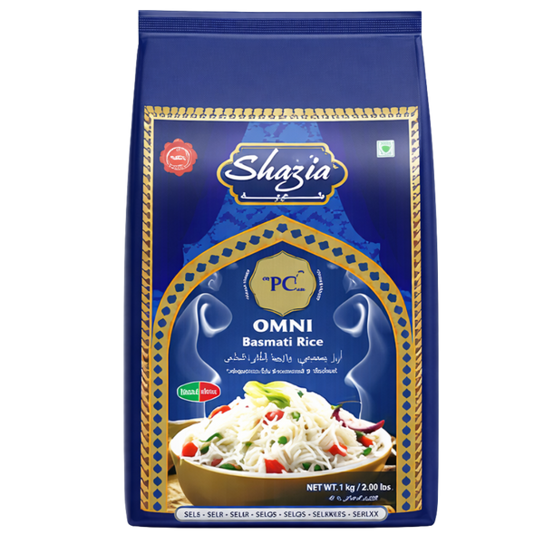 Shazia OMNI Basmati Rice – 1kg & 5kg