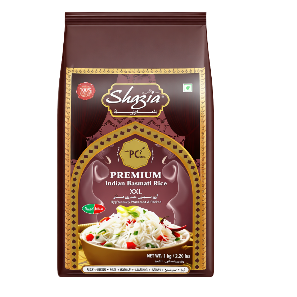 Shazia prémiová indická rýže Basmati – 1kg a 5kg