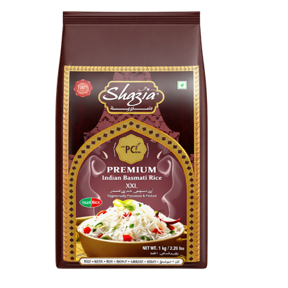 Shazia prémiová indická rýže Basmati – 1kg a 5kg