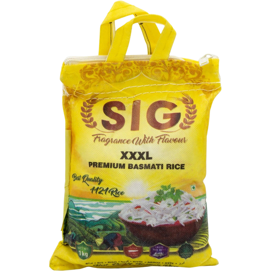 SIG XXXL Premium Basmati rýže – 1kg a 5kg