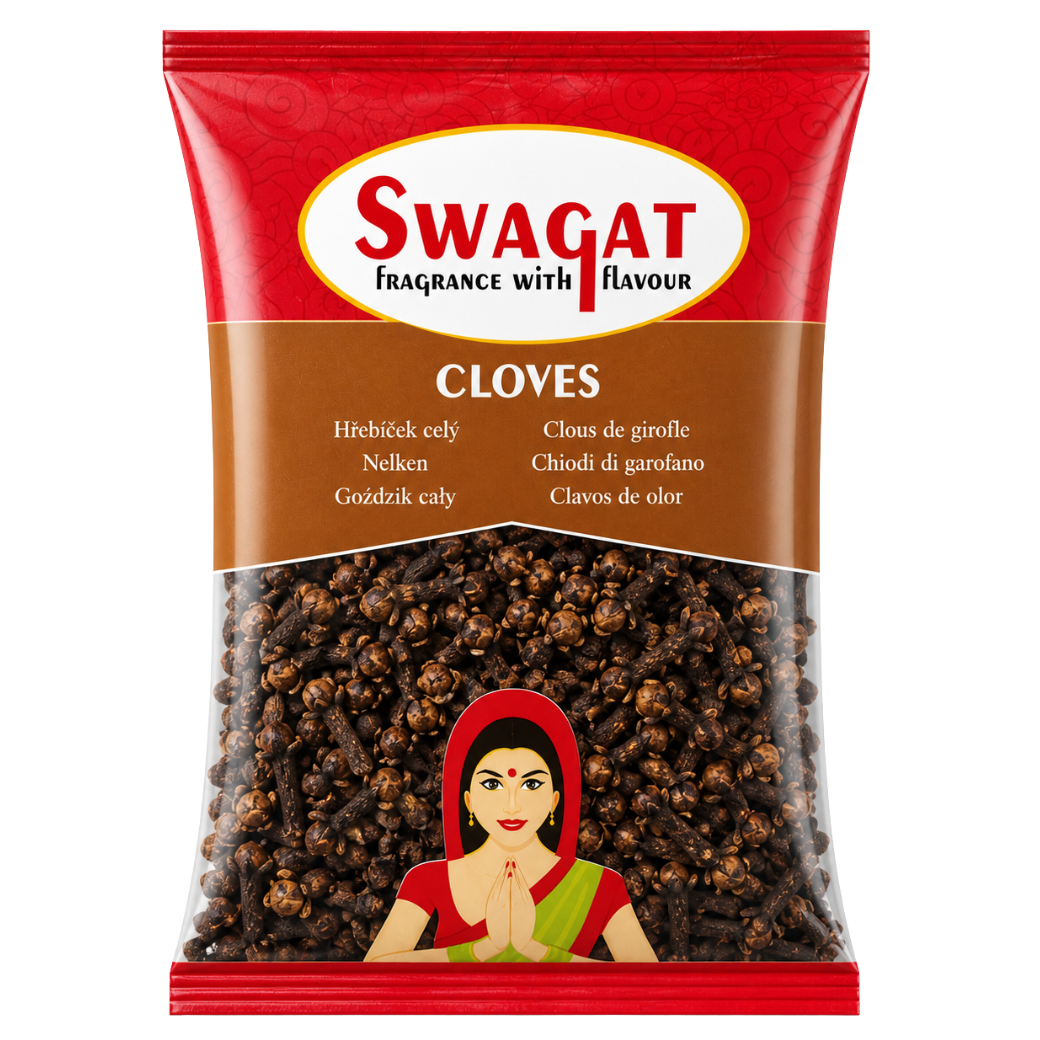 Swagat Cloves 50g whole  spice Indian grocery Prague Czech Republic