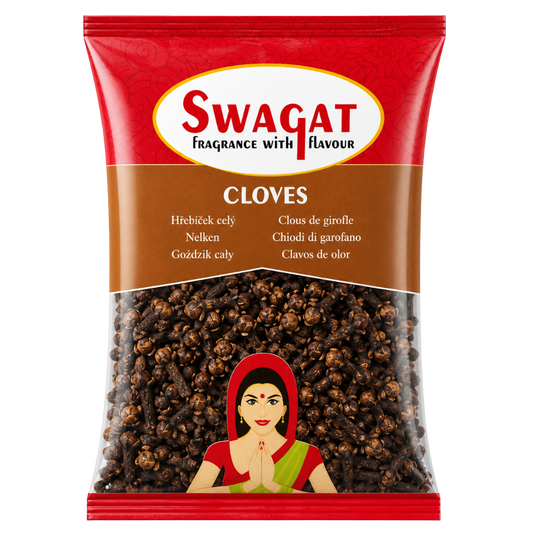 Swagat Cloves 50g whole  spice Indian grocery Prague Czech Republic