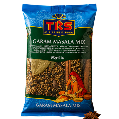 TRS Garam Masala Mix 200g Indian spice blend Prague Czech Republic